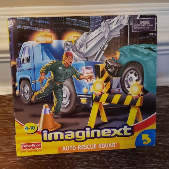 Fisher-Price Other - 💖HP💖Rare! Imaginext auto rescue squad! New in box!